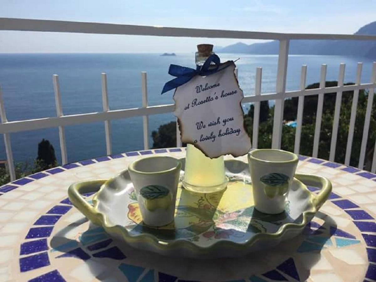 Casa Rosetta Villa Praiano Eksteriør bilde